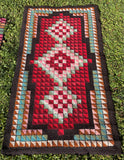 New Brunswick Geometric Hooked Rug - SOLD