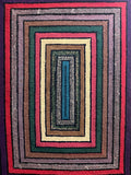 Colourful Bar Hooked Rug