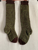 Mennonite hand knitted wool socks