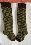 Mennonite hand knitted wool socks